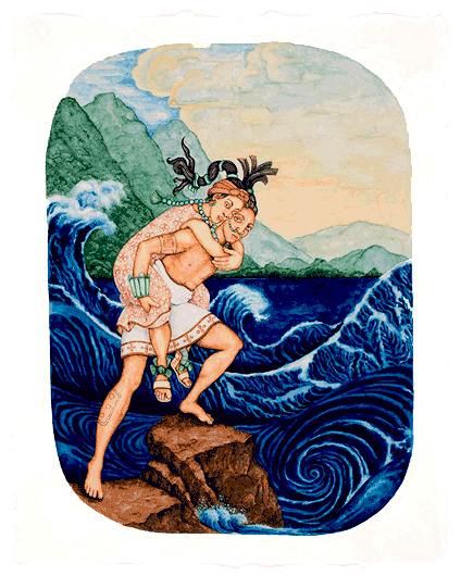 princess and warrior wave